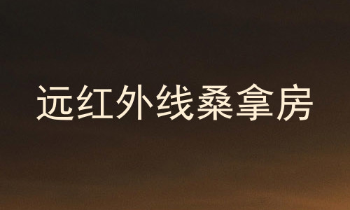 远红外线桑拿房