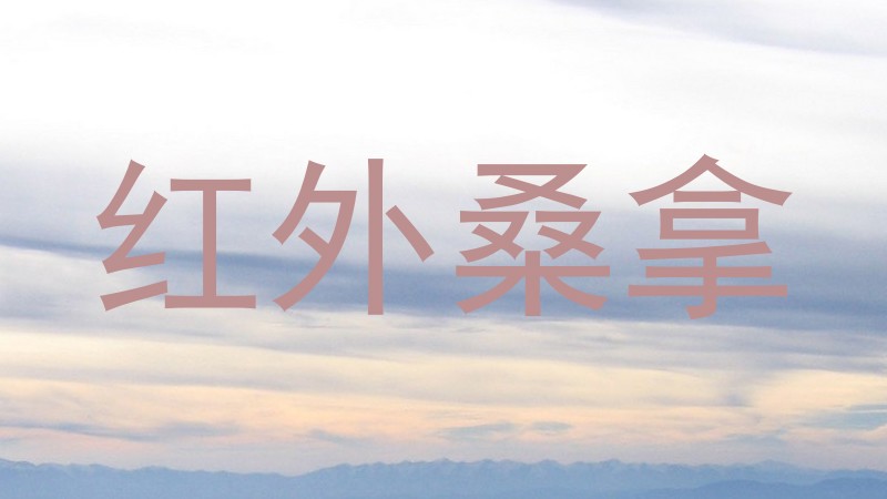 红外桑拿