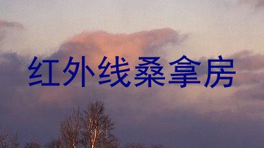 红外线桑拿房