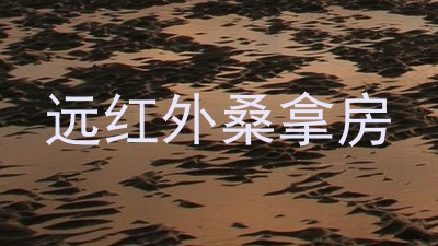 远红外桑拿房