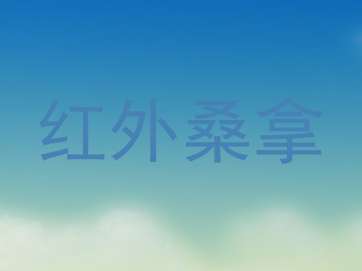 红外桑拿