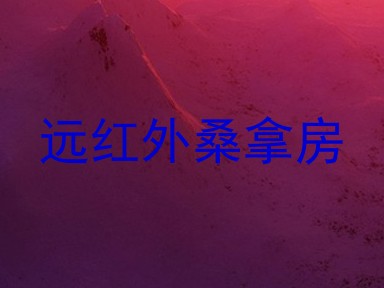 远红外桑拿房