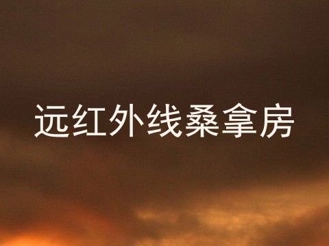 远红外线桑拿房
