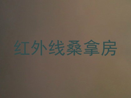 红外线桑拿房
