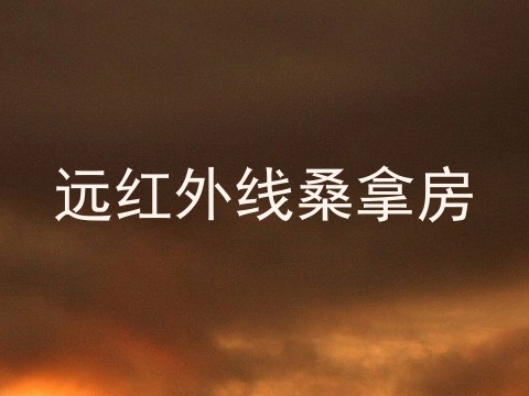 远红外线桑拿房