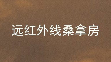 远红外线桑拿房