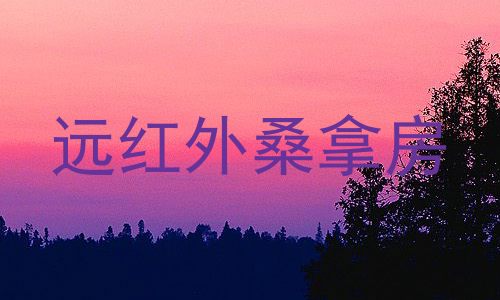 远红外桑拿房