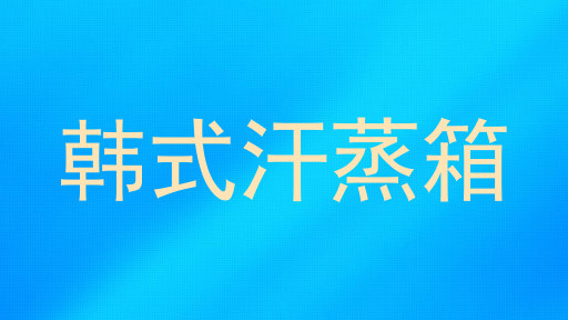 韩式汗蒸箱