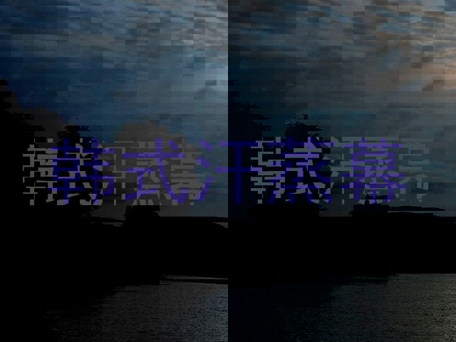 韩式汗蒸幕