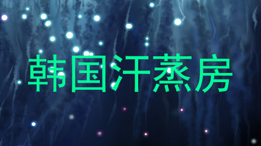 韩国汗蒸房