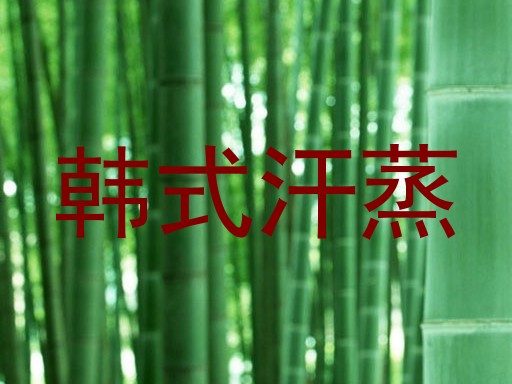 韩式汗蒸