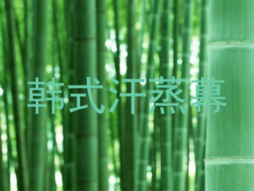 韩式汗蒸幕