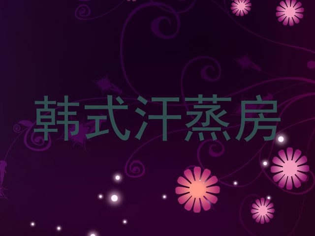 韩式汗蒸房