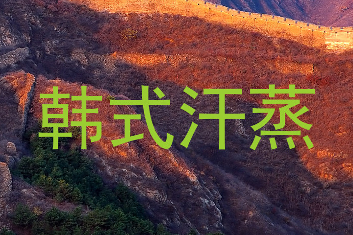 韩式汗蒸