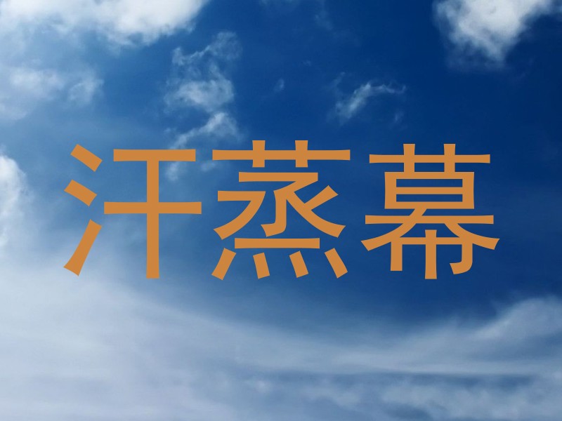汗蒸幕