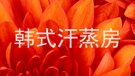 韩式汗蒸房