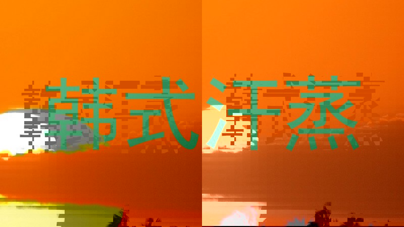 韩式汗蒸