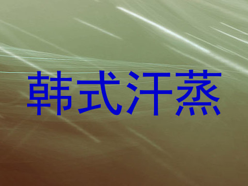 韩式汗蒸