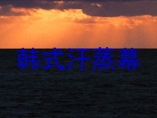 韩式汗蒸幕