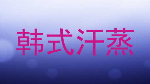 韩式汗蒸
