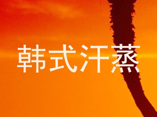 韩式汗蒸