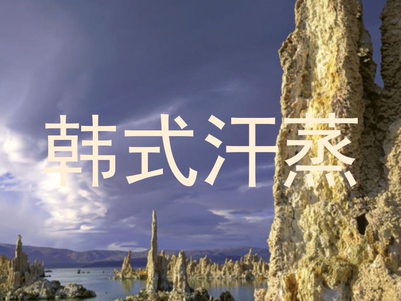 韩式汗蒸
