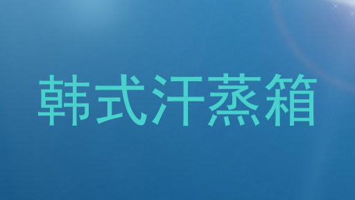 韩式汗蒸箱