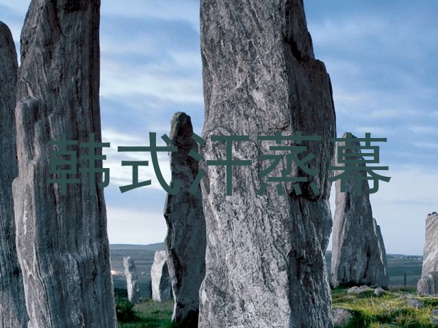 韩式汗蒸幕