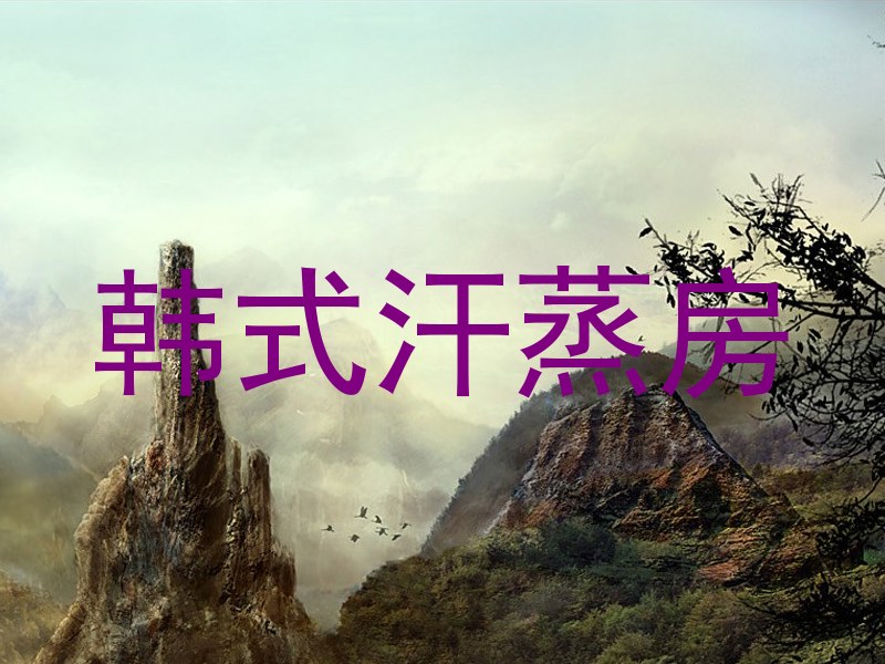 韩式汗蒸房