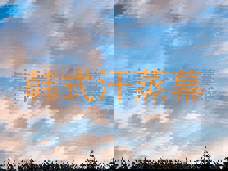 韩式汗蒸幕