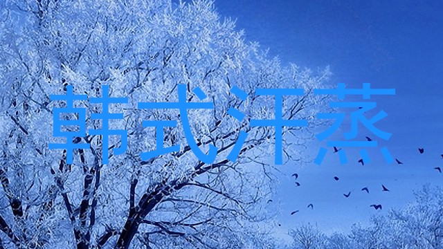 韩式汗蒸