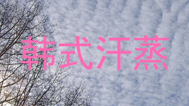 韩式汗蒸