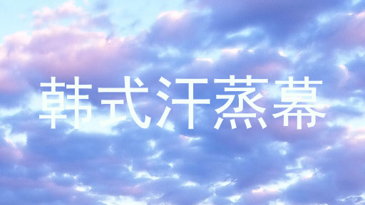 韩式汗蒸幕