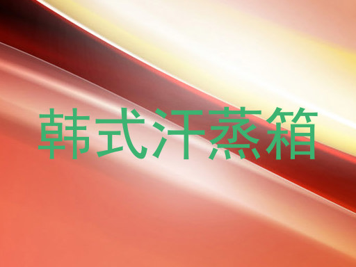 韩式汗蒸箱