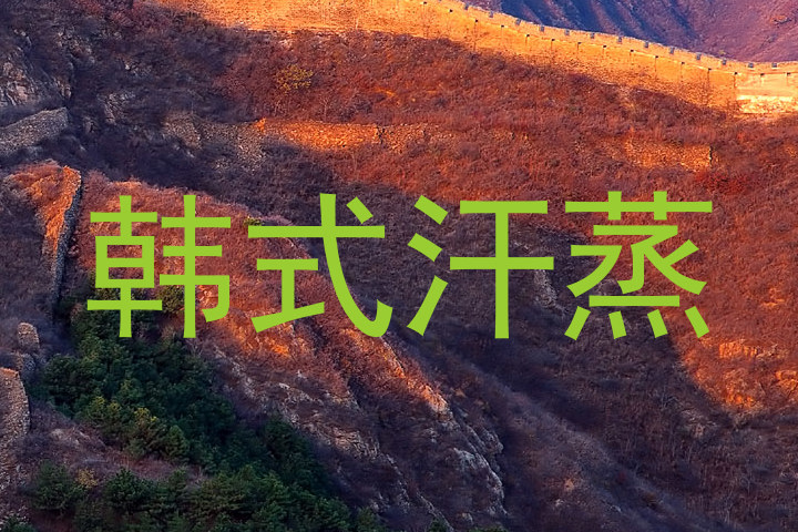 韩式汗蒸
