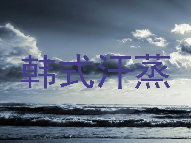 韩式汗蒸