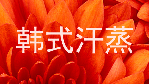 韩式汗蒸
