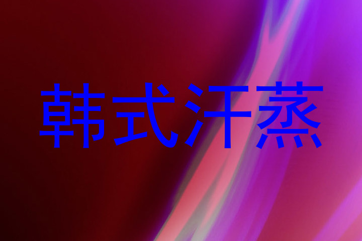韩式汗蒸