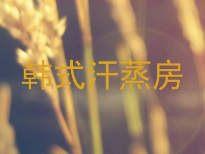 韩式汗蒸房