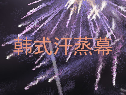 韩式汗蒸幕