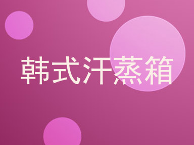 韩式汗蒸箱