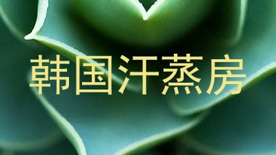 韩国汗蒸房
