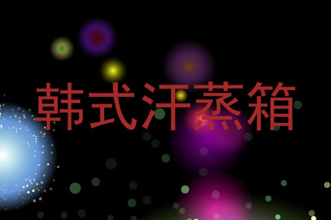 韩式汗蒸箱
