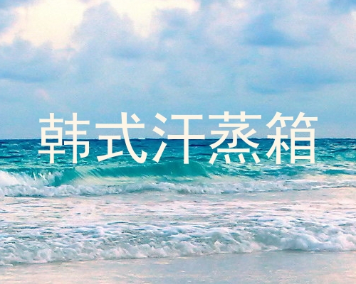 韩式汗蒸箱