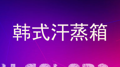 韩式汗蒸箱