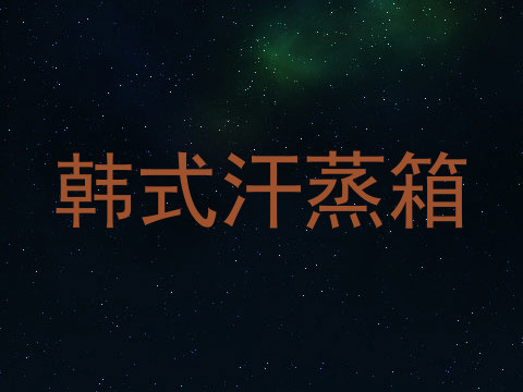 韩式汗蒸箱