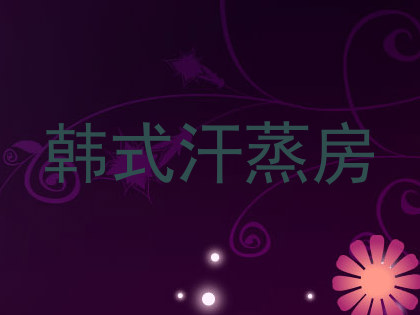韩式汗蒸房