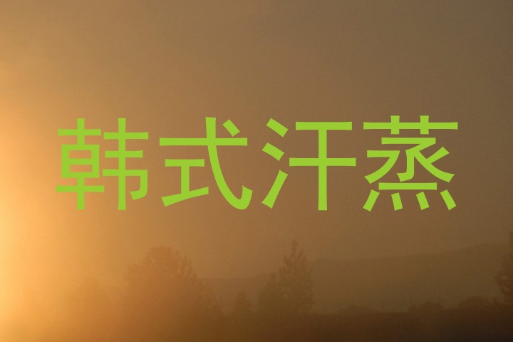 韩式汗蒸