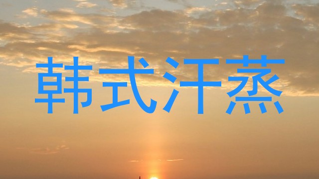 韩式汗蒸