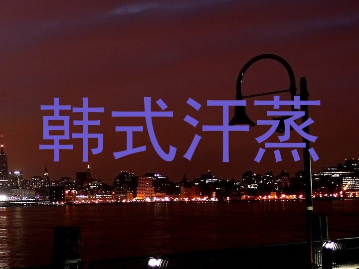 韩式汗蒸